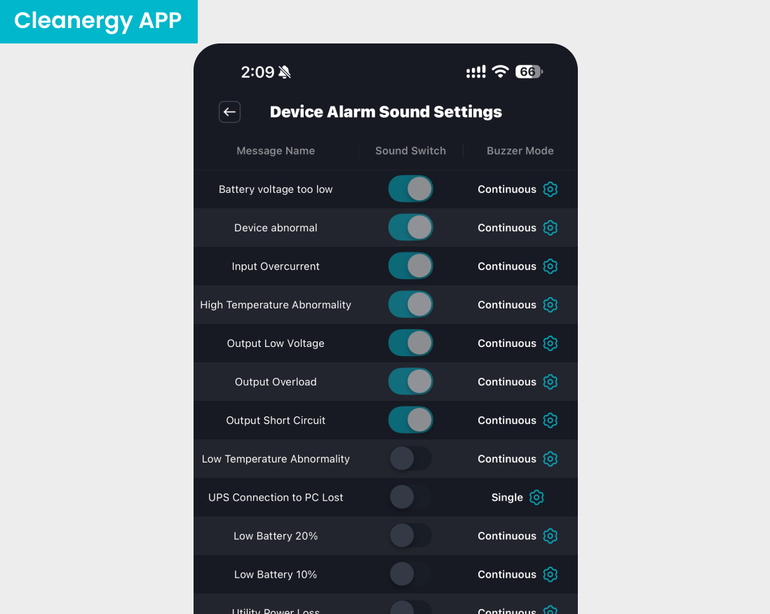 Guardian 6000 app control
