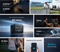 Mega 1 Lite Portable Power Station For Home Backup - OUPES