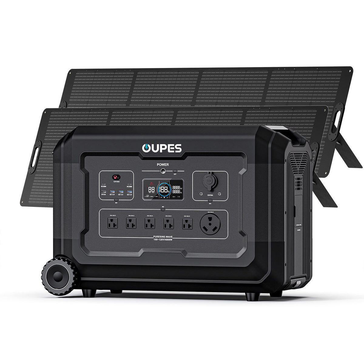 OUPES Mega 5 Home Backup & Portable Power Station | 4000W 5040Wh