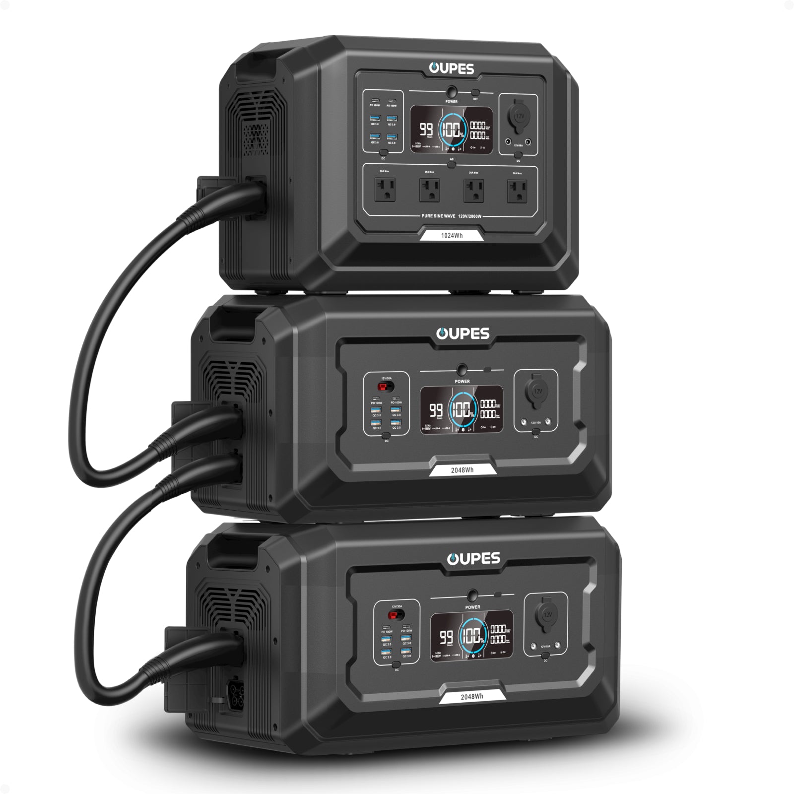 New OUPES Mega 1 Home Backup & Portable Power Station new | 2000W 1024Wh
