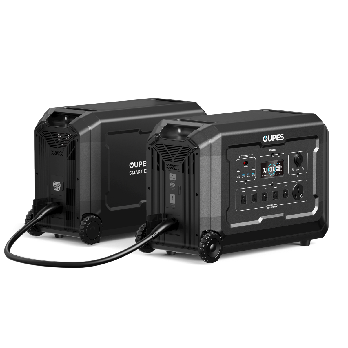 OUPES Mega 5 Home Backup & Portable Power Station | 4000W 5040Wh