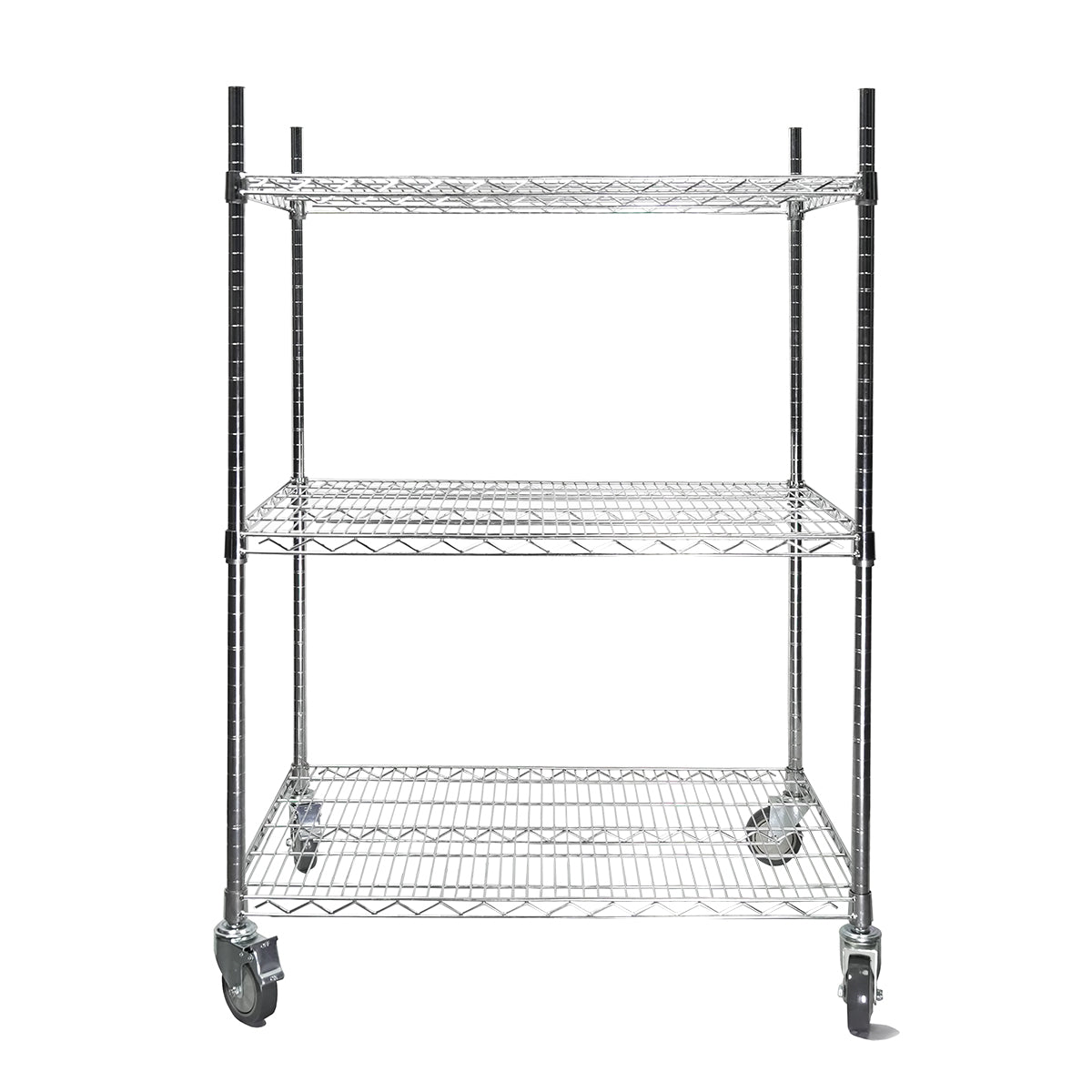 storage shelves with casters