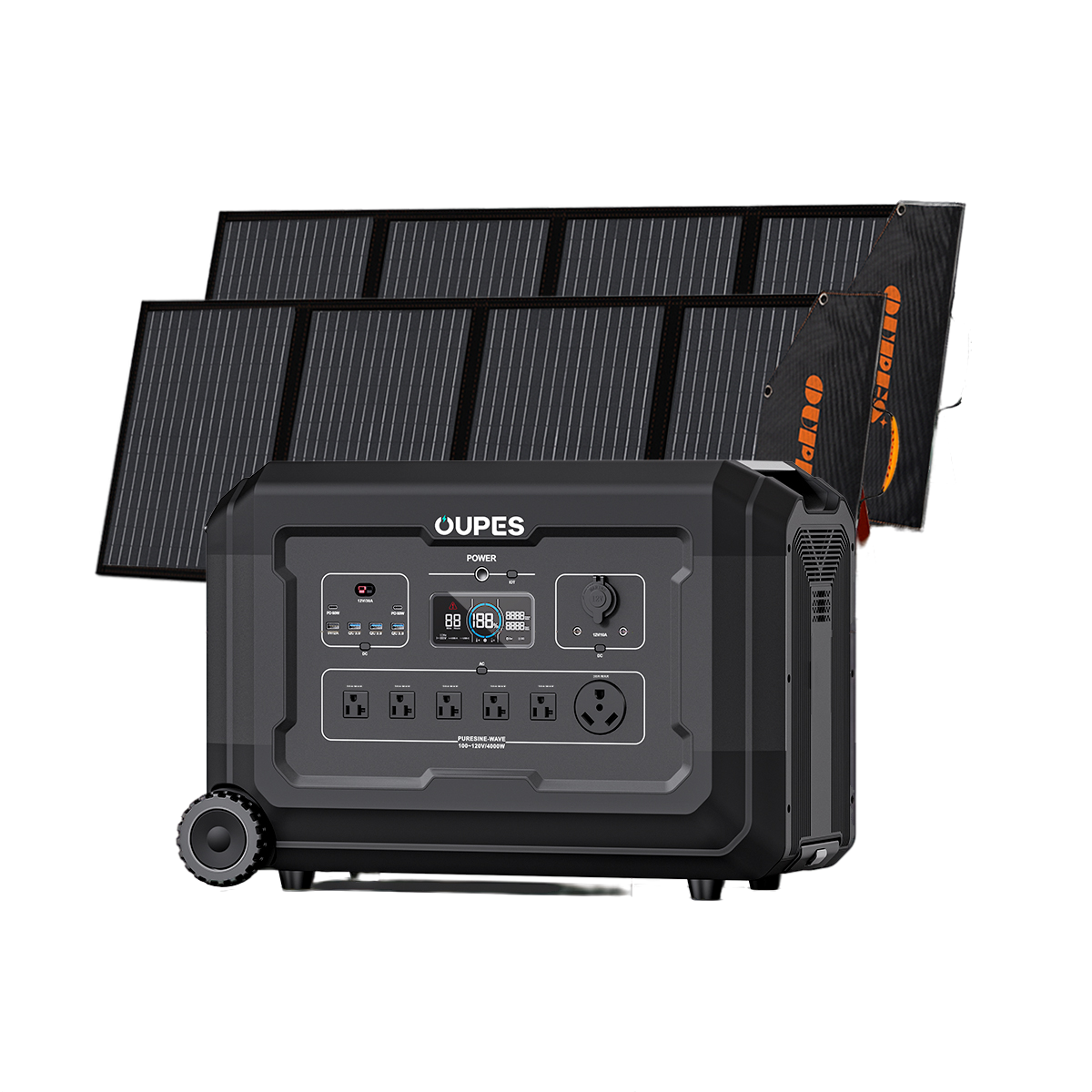 Affordable Power Station Solar Generator Kit Oupes Official