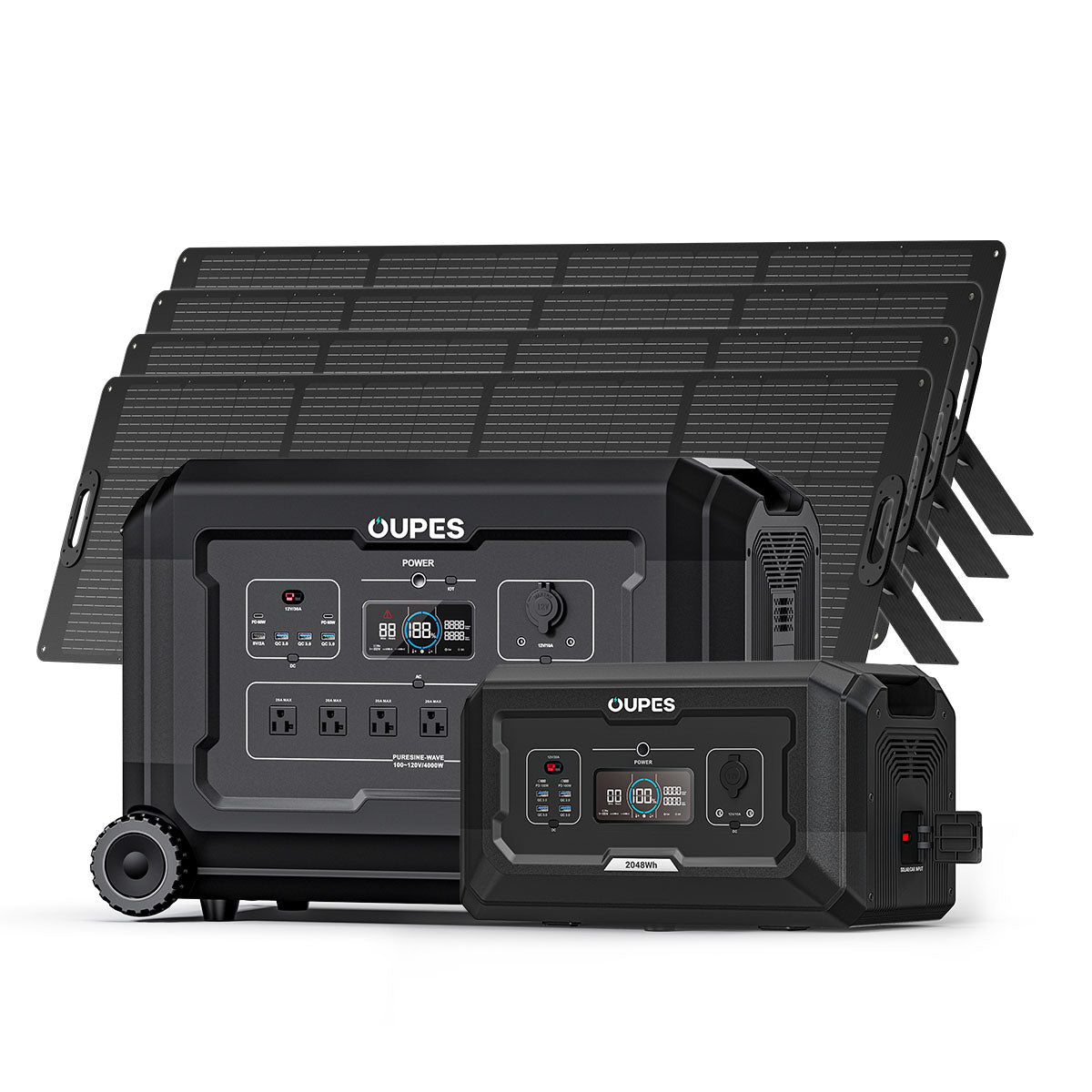 OUPES Mega 3 Home Backup & Portable Power Station | 3600W 3072Wh