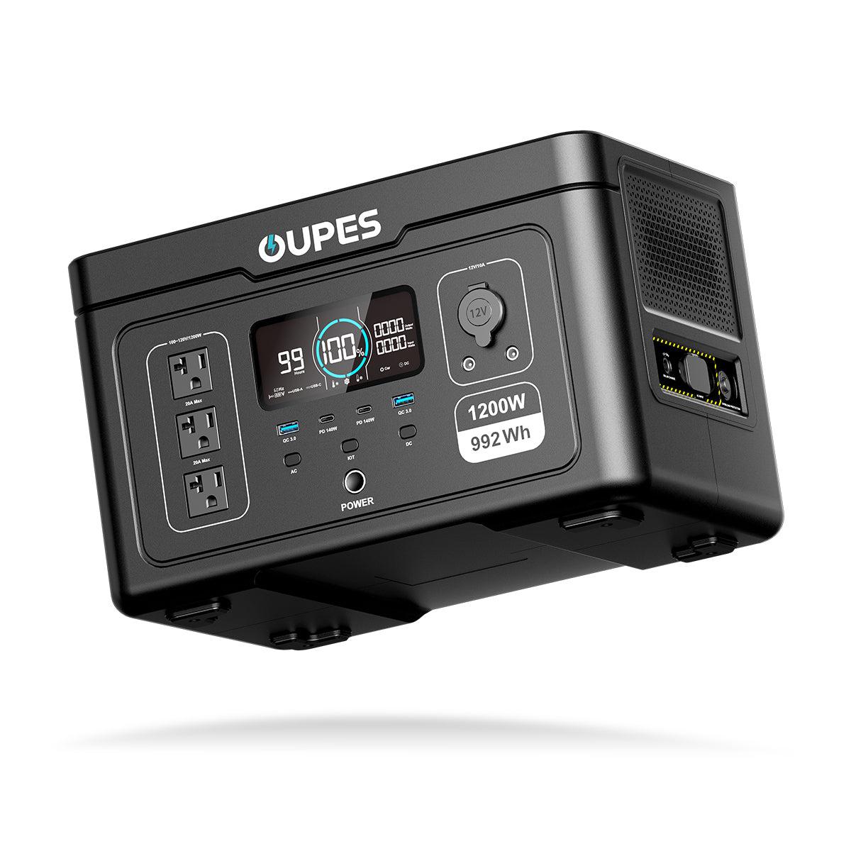 OUPES Exodus 1200 Portable Power Station | 1200W 992Wh