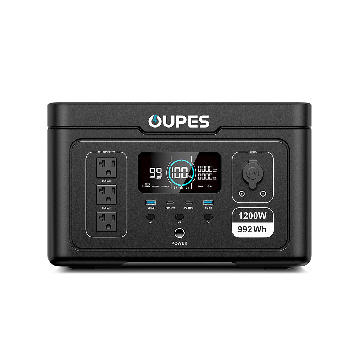 1200W Portable Solar Power Station - OUPES Exodus 1200