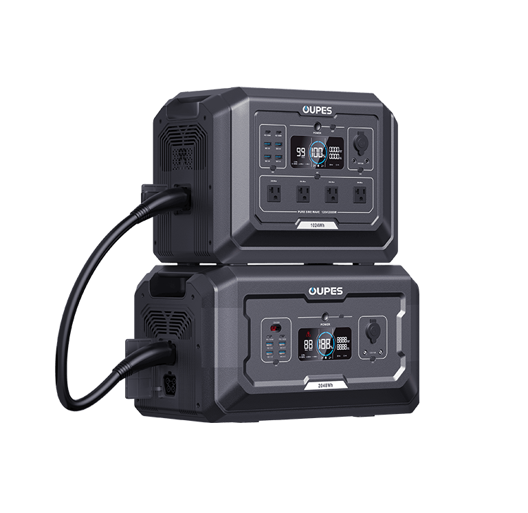 OUPES Mega 1 Home Backup & Portable Power Station | 2000W 1024Wh