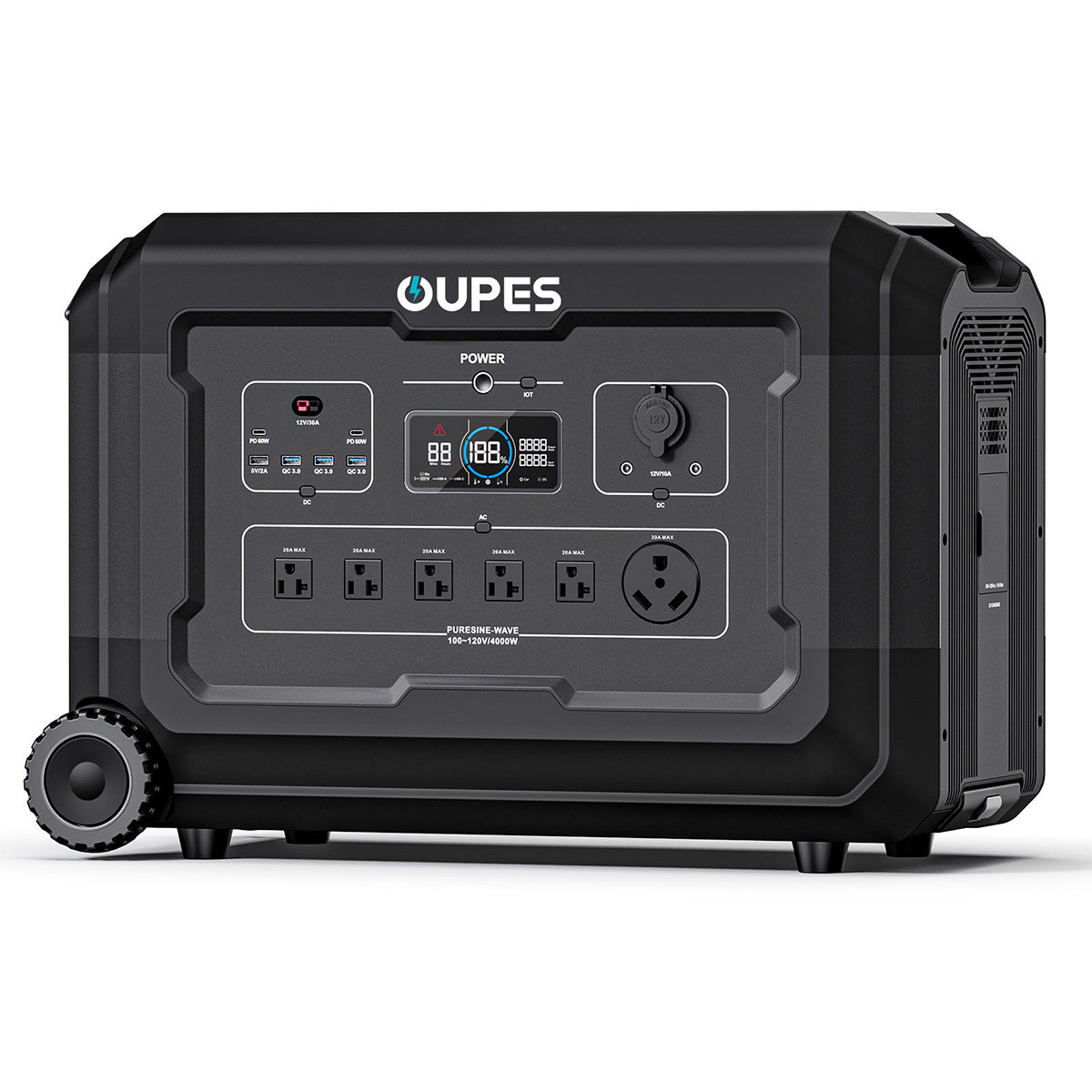 OUPES Mega 5 Home Backup & Portable Power Station | 4000W 5040Wh