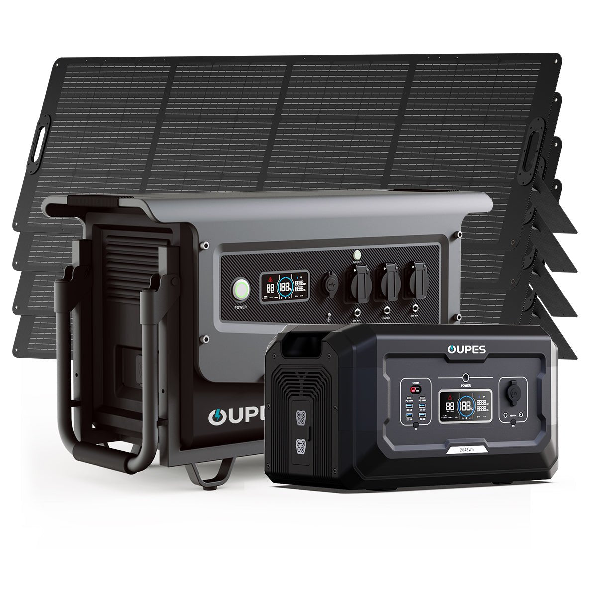 OUPES Titan 3 Home Backup & Portable Power Station | 3600W 3072Wh