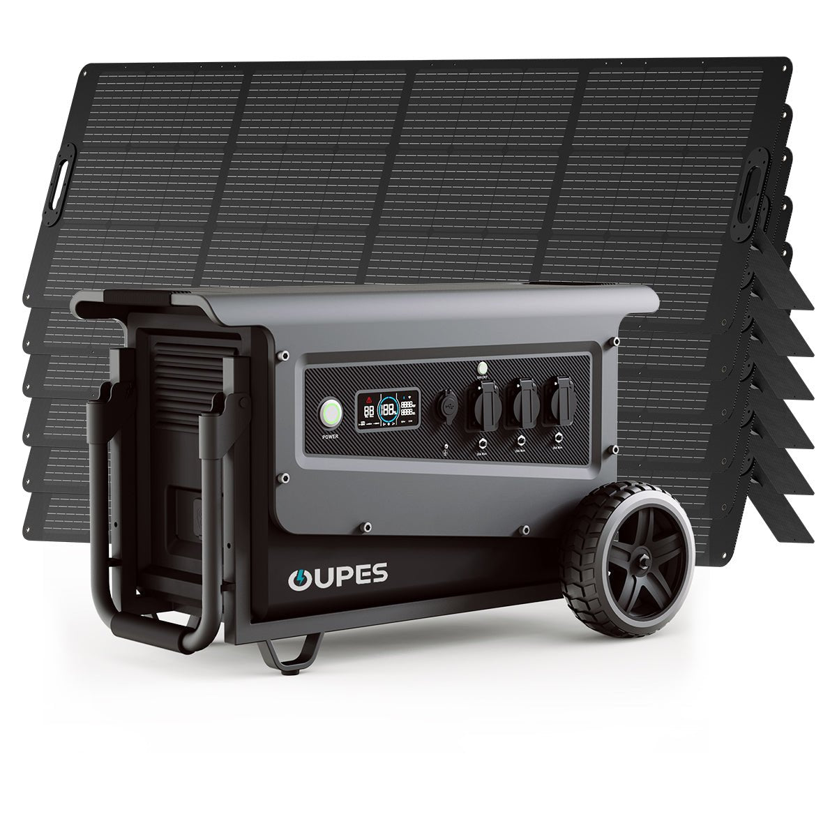 OUPES Titan 3 Home Backup & Portable Power Station | 3600W 3072Wh