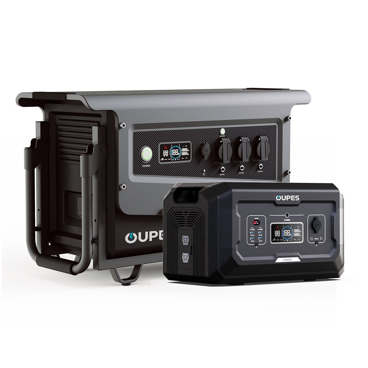 OUPES Titan 3 Home Backup & Portable Power Station | 3600W 3072Wh