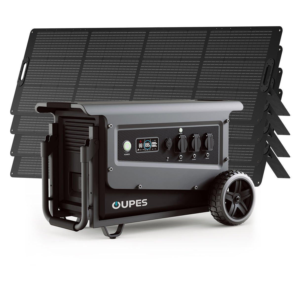 OUPES Titan 3 Home Backup & Portable Power Station | 3600W 3072Wh