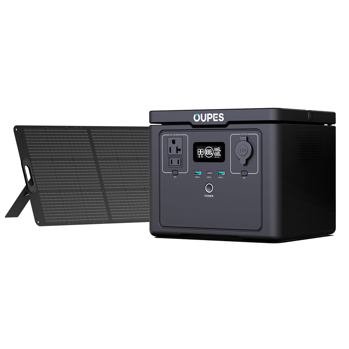 Exodus 600 Plus + 240W Solar Panel | Solar Generator Kit