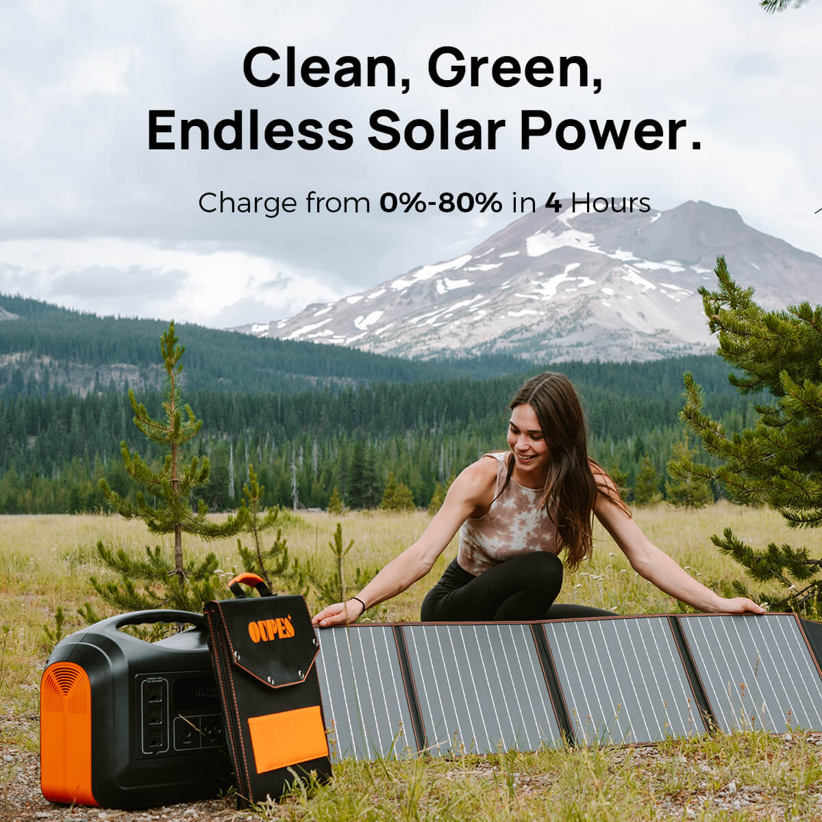 OUPES 1800 Portable Power Station | 1800W 1488Wh - OUPES