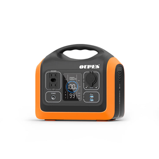 OUPES 600W Portable Power Station - Outdoor Emergency Power